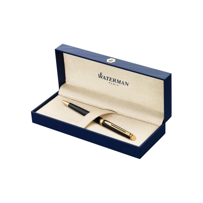 Balpen Waterman Hémisphère black lacquer GT medium