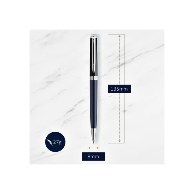 Balpen Waterman Hémisphère Colour Blocking black en blue CT medium