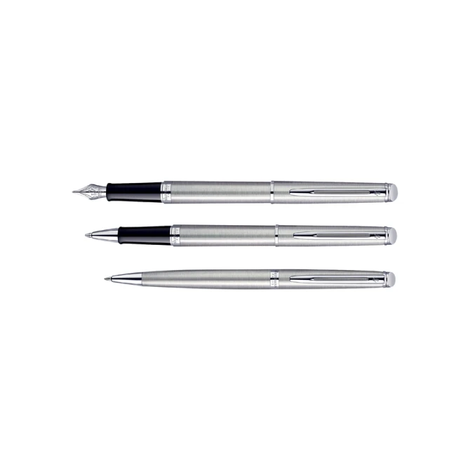Balpen Waterman Hémisphère stainless steel CT medium