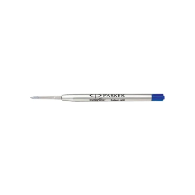 Balpenvulling Parker Quinkflow medium blauw blister à 3 stuks