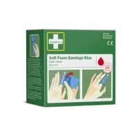 Bandage Cederroth Soft Foam 6cmx4,5m blauw