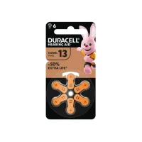 Batterij Duracell Hearing DA13 Ø7,9mm 310mAh 6 stuks