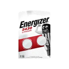 Batterij Energizer knoopcel 2xCR2430 lithium Batterij Energizer knoopcel 2xCR2430 lithium