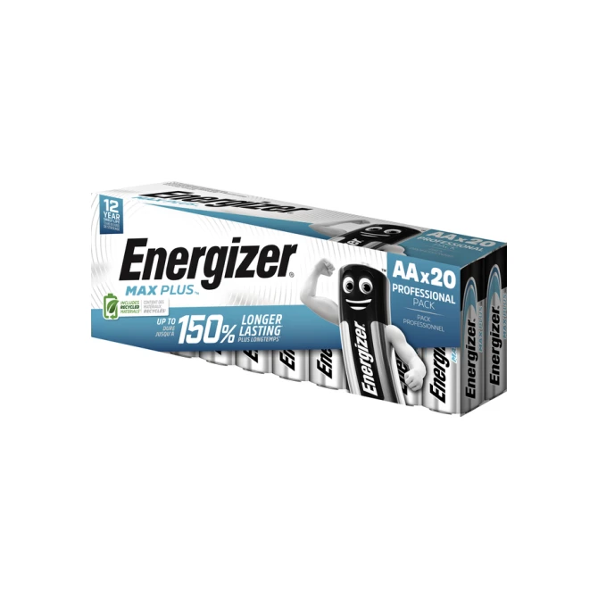 Batterij Energizer Max Plus 20xAA alkaline