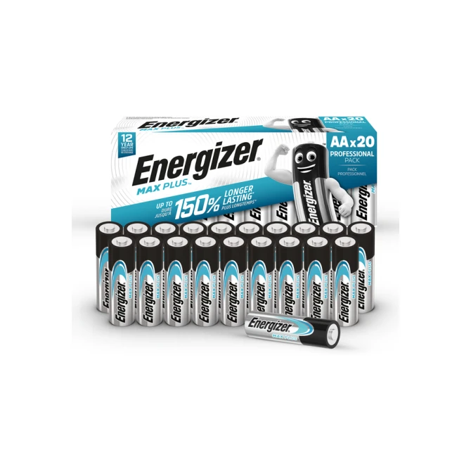 Batterij Energizer Max Plus 20xAA alkaline