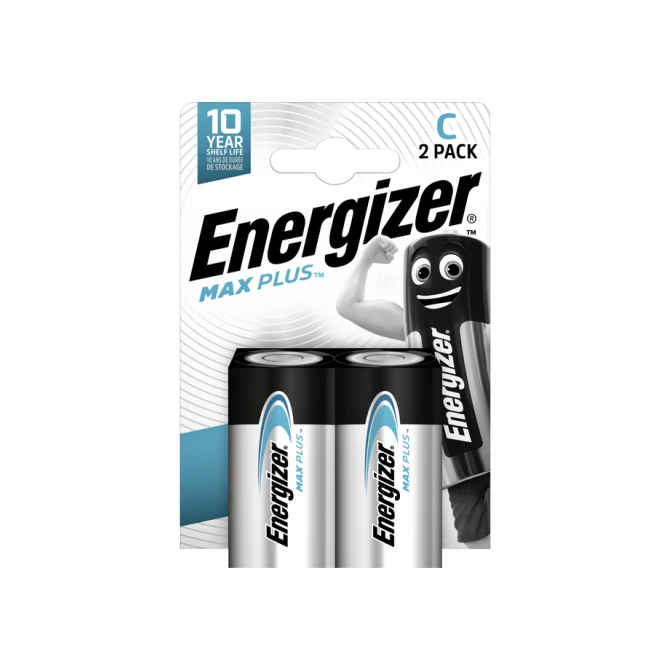 Batterij Energizer Max Plus 2xC alkaline
