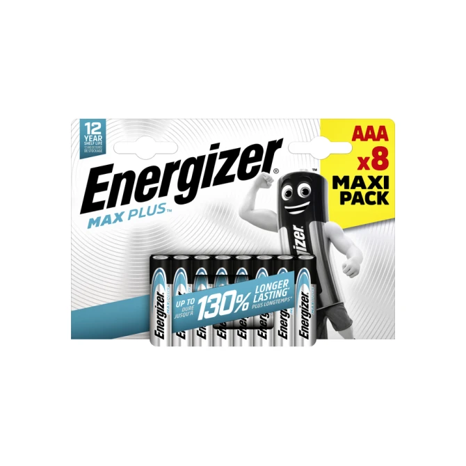 Batterij Energizer Max Plus 8xAAA alkaline