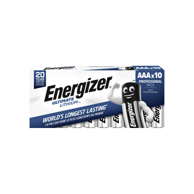 Batterij Energizer Ultimate Lithium 10xAAA