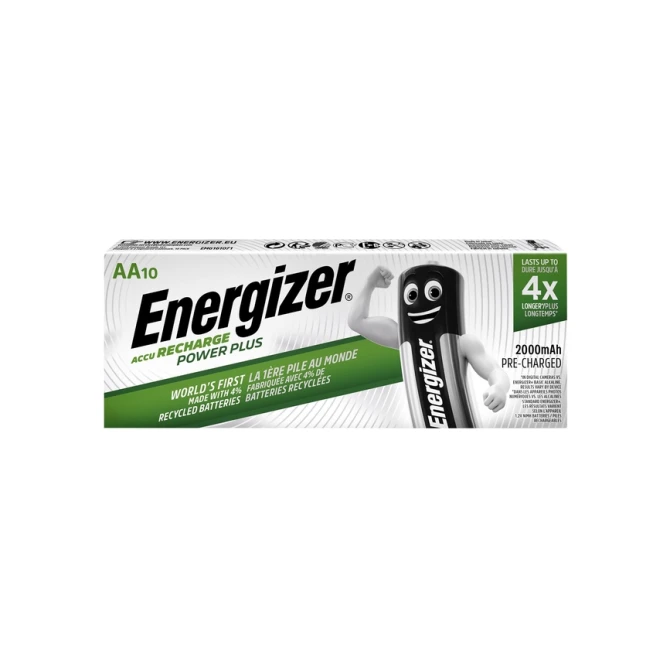 Batterij oplaadbaar Energizer 10xAA 2000mAh Batterij oplaadbaar Energizer 10xAA 2000mAh