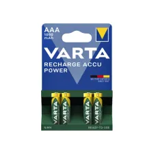 Batterij oplaadbaar Varta 4xAAA 1000mAh ready2use Batterij oplaadbaar Varta 4xAAA 1000mAh ready2use
