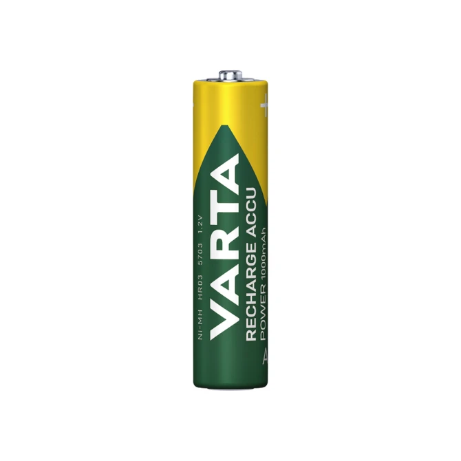 Batterij oplaadbaar Varta 4xAAA 1000mAh ready2use