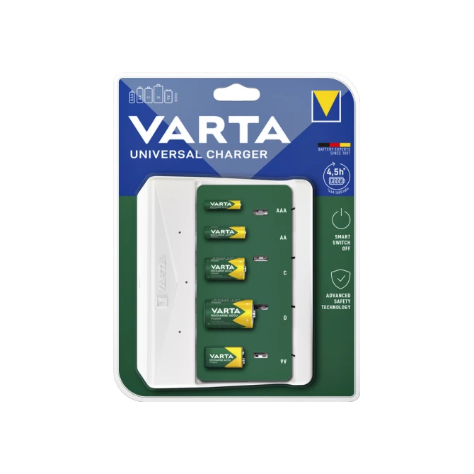 Batterij oplader Varta Universal