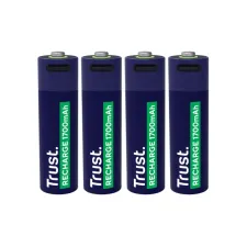Batterij Trust USB-C oplaadbaar AA 4 stuks Batterij Trust USB-C oplaadbaar AA 4 stuks