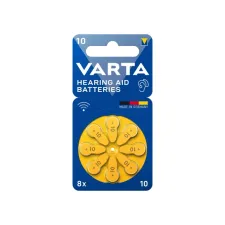 Batterij VARTA hoortoestel 8x 10 Batterij VARTA hoortoestel 8x 10
