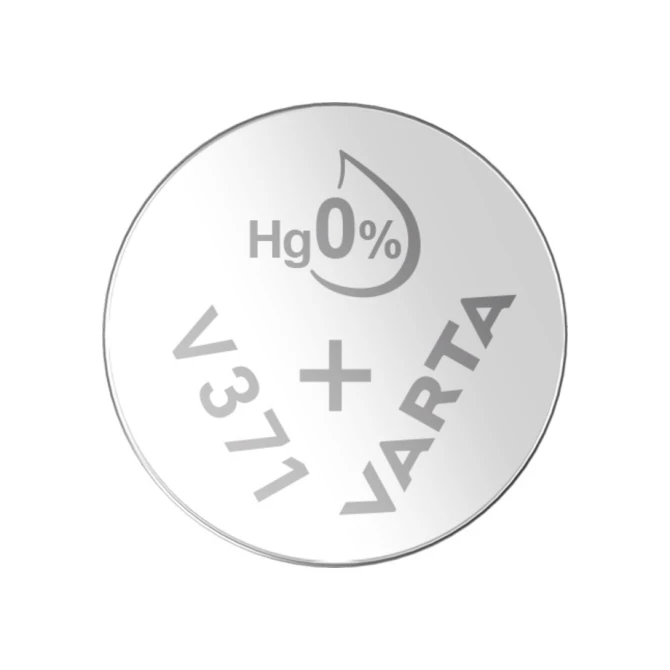 Batterij VARTA knoopcel 1x V371/SR69 zilver