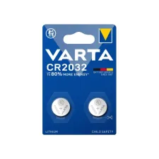 Batterij VARTA knoopcel 2x CR2032 lithium Batterij VARTA knoopcel 2x CR2032 lithium