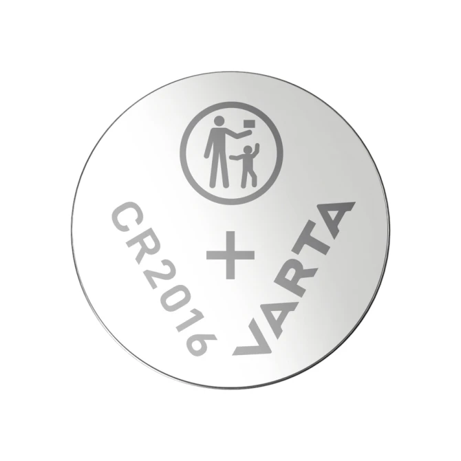 Batterij Varta knoopcel CR2016 lithium blister à 5stuk
