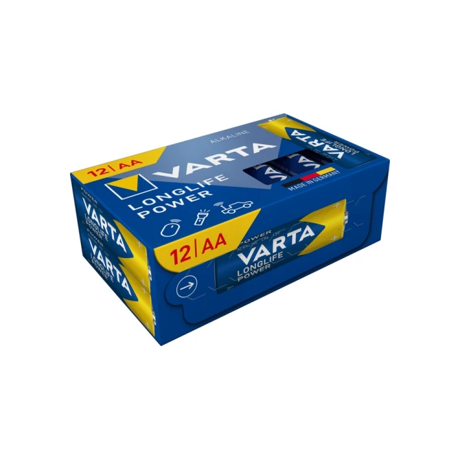 Batterij Varta Longlife Power 12x AA
