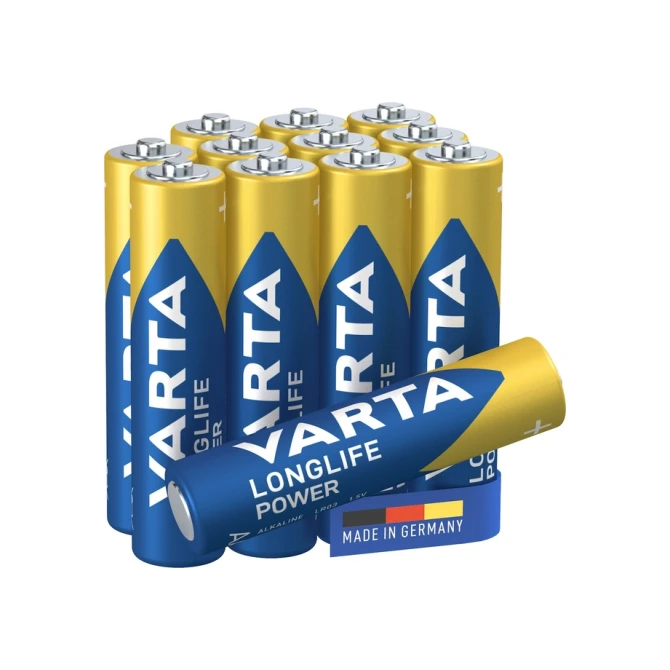 Batterij Varta Longlife Power 12x AAA