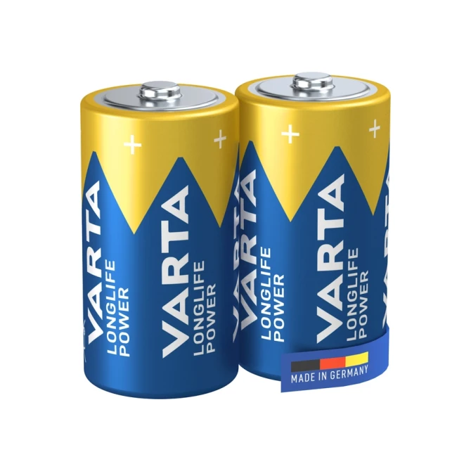 Batterij Varta Longlife Power 2x C