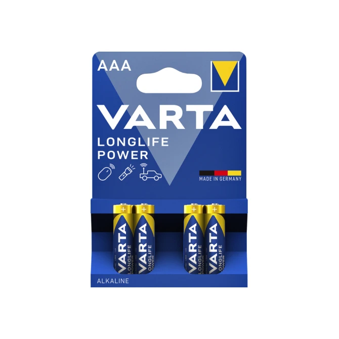 Batterij Varta Longlife Power 4x AAA