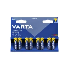 Batterij Varta Longlife Power 8x AA Batterij Varta Longlife Power 8x AA