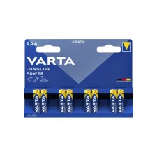 Batterij VARTA Longlife Power 8x AAA Batterij VARTA Longlife Power 8x AAA