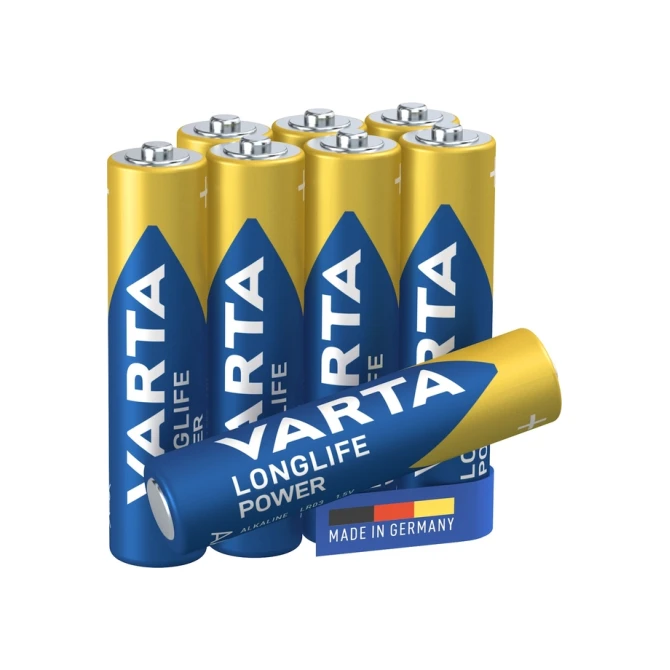 Batterij VARTA Longlife Power 8x AAA