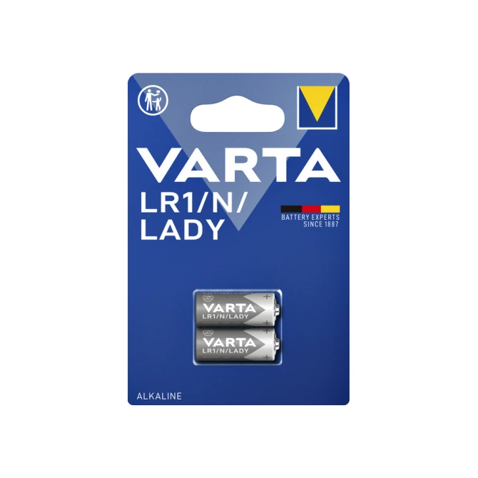 Batterij Varta LR1/N/Lady alkaline blister à 2stuk