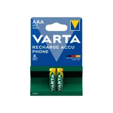 Batterij VARTA oplaadbaar Accu Phone 2x AAA 550mAh Batterij VARTA oplaadbaar Accu Phone 2x AAA 550mAh