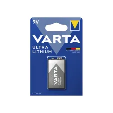 Batterij Varta Ultra lithium 9Volt Batterij Varta Ultra lithium 9Volt