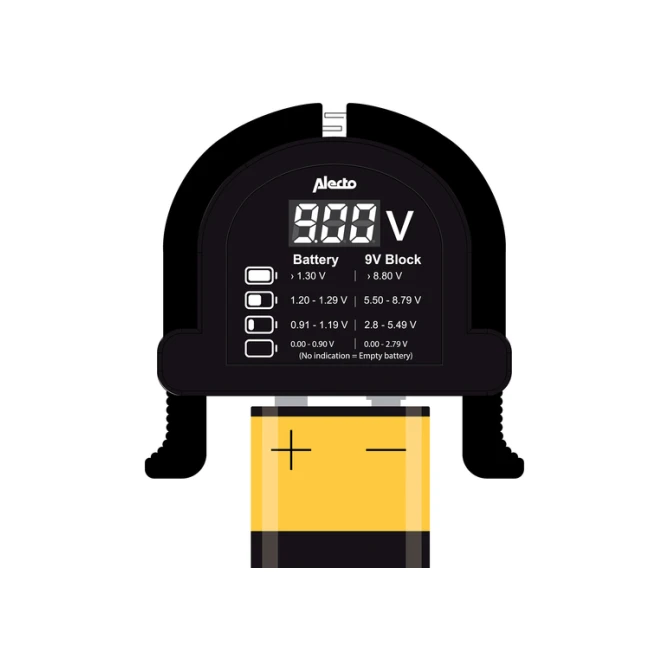 Batterijtester Alecto BTT2