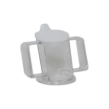 Beker HandyCup met deksel transparant