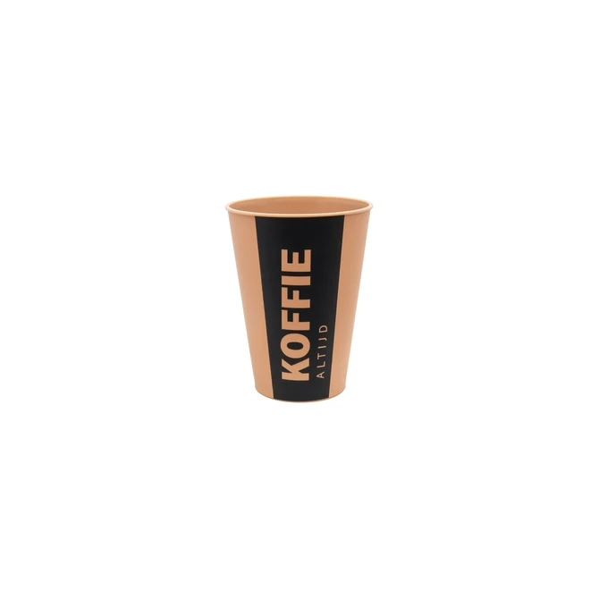 Beker IEZZY 180ml herbruikbaar Altijd Koffie 20 stuks bruin