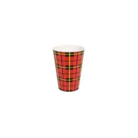 Beker IEZZY 180ml herbruikbaar Scotty 20 stuks rood