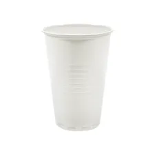 Beker IEZZY 180ml Ø70mm plastic 100 stuks wit