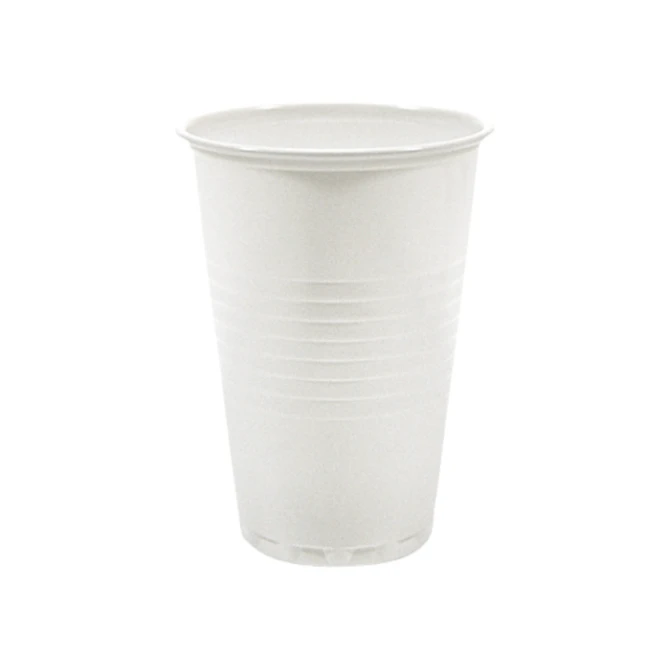Beker IEZZY 180ml Ø70mm plastic 100 stuks wit
