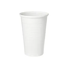 Beker IEZZY 200ml Ø70mm PP 100 stuks wit