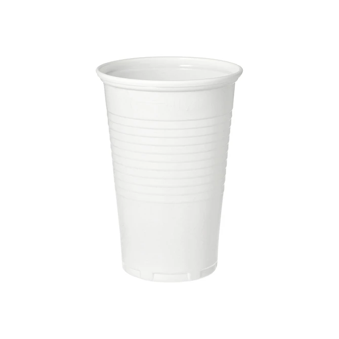 Beker IEZZY 200ml Ø70mm PP 100 stuks wit