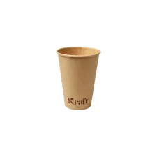 Beker kraft IEZZY 180ml 50 stuks bruin
