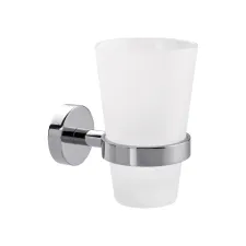 Bekerhouder tesa® Smooz hoogglans verchroomd metaal zelfklevend Bekerhouder tesa® Smooz hoogglans verchroomd metaal zelfklevend