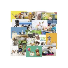 Beloningsposter-kaart De Stulp  thema dieren A4 assorti