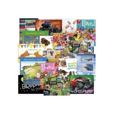 Beloningsposter-kaart De Stulp thema felicitatie A4 assorti