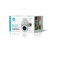 Beveiligingscamera Nedis Smartlife Wifi buiten 3MP Full HD 1296p wit
