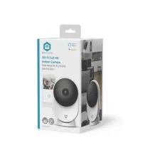 Beveiligingscamera Nedis Smartlife Wifi indoor 3MP Full HD 1296p wit