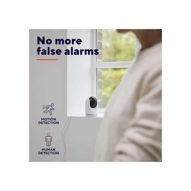 Beveiligingscamera Trust IPCAM-2700 binnenshuis Wi-Fi wit