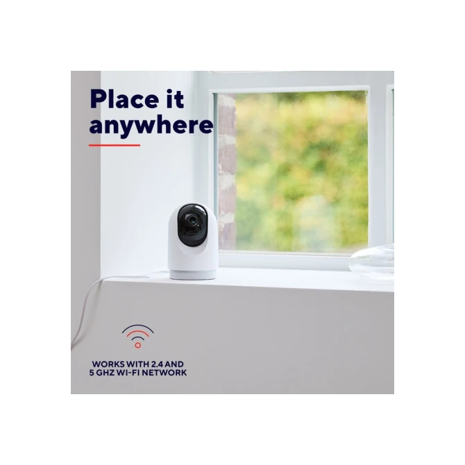 Beveiligingscamera Trust IPCAM-2700 binnenshuis Wi-Fi wit