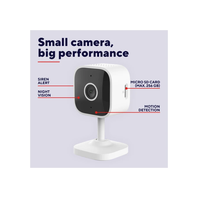 Beveiligingscamera Trust IPCAM-2900 binnenshuis Wi-Fi wit