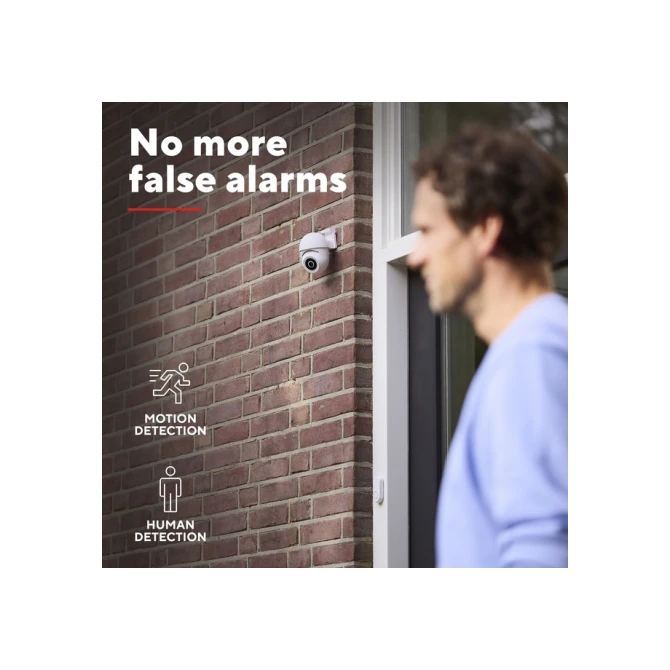 Beveiligingscamera Trust IPCAM-3900 buitenshuis Wi-Fi wit
