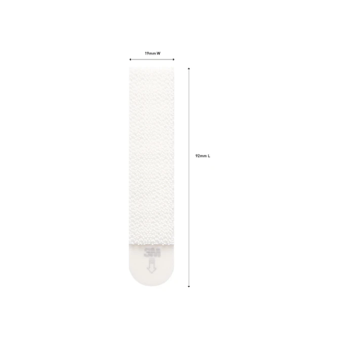 Bevestigingsstrip Command groot klik vast 7,2kg wit